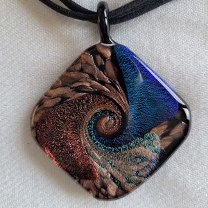 Murano Glass Pendant Necklace